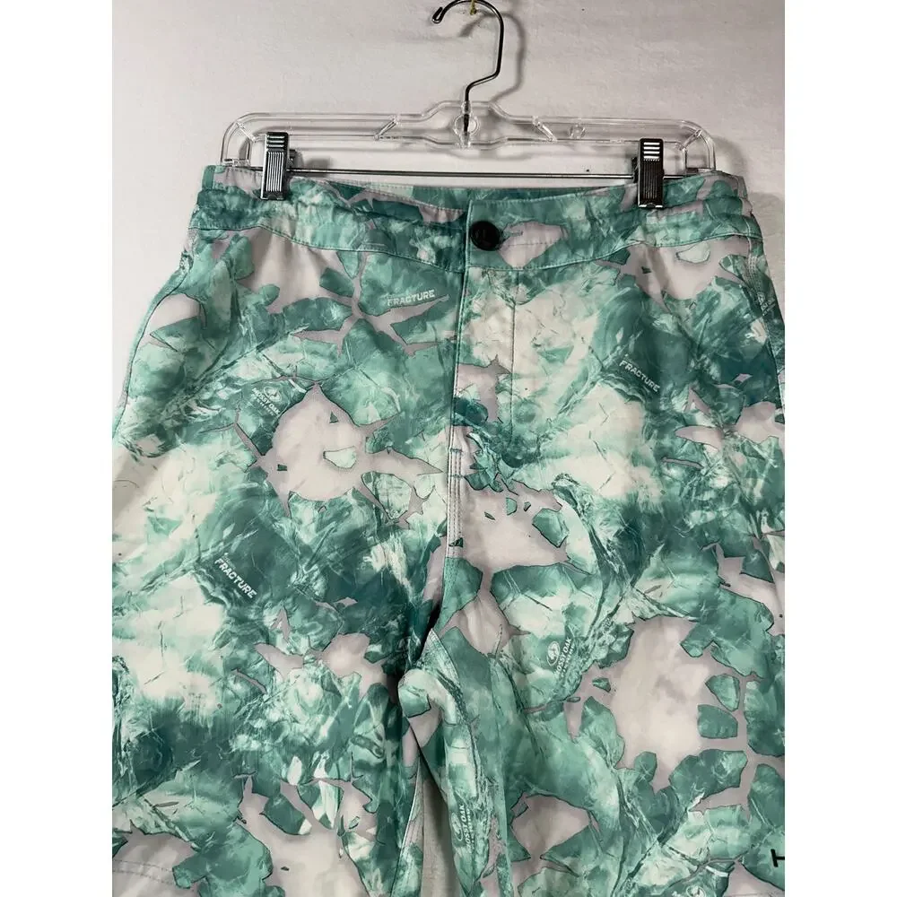 Huk Performance Fishing Pursuit Mossy Oak Fracture Board Short Size 30
